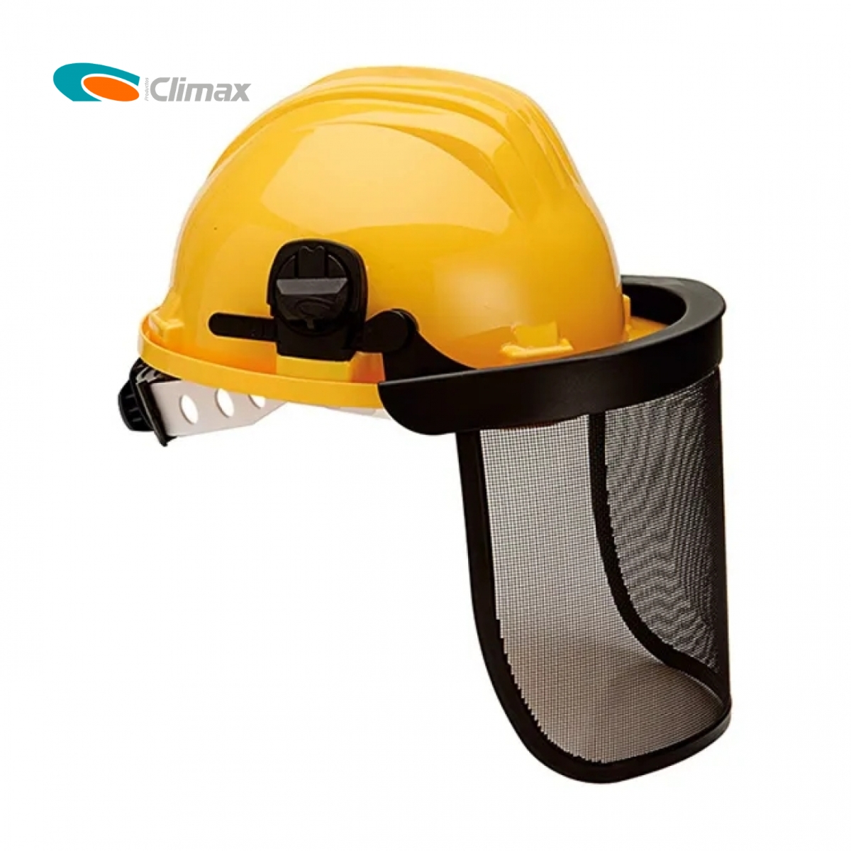 CAPACETE POLIETILENO COM VISEIRA EM REDE