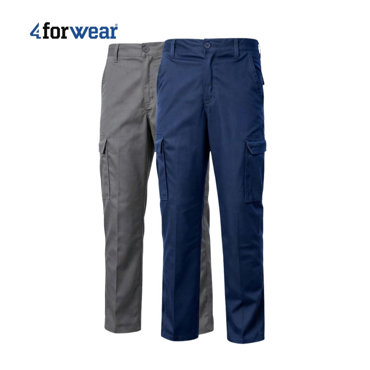 CALÇA MULTIBOLSOS 100% ALGODÃO 270G/M2