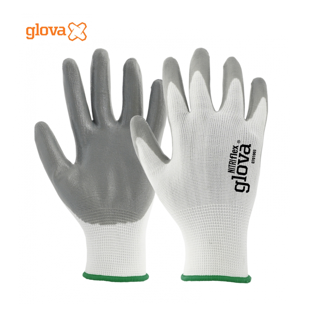 LUVA POLIÉSTER REVESTIMENTO NITRILO CINZENTO