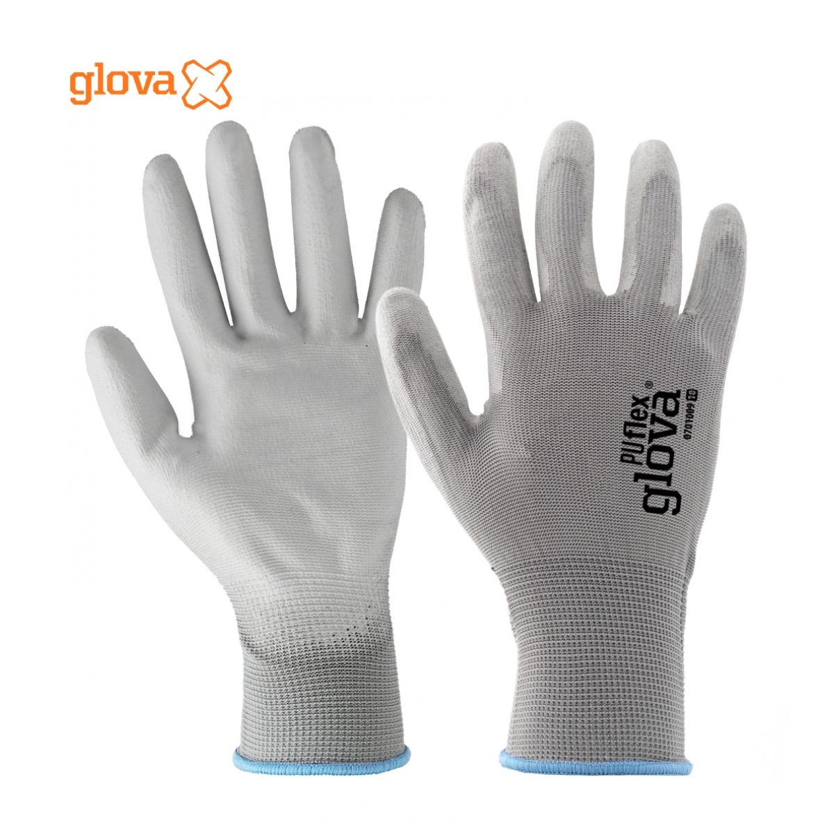 LUVA POLIÉSTER REVESTIMENTO POLIURETANO CINZENTO