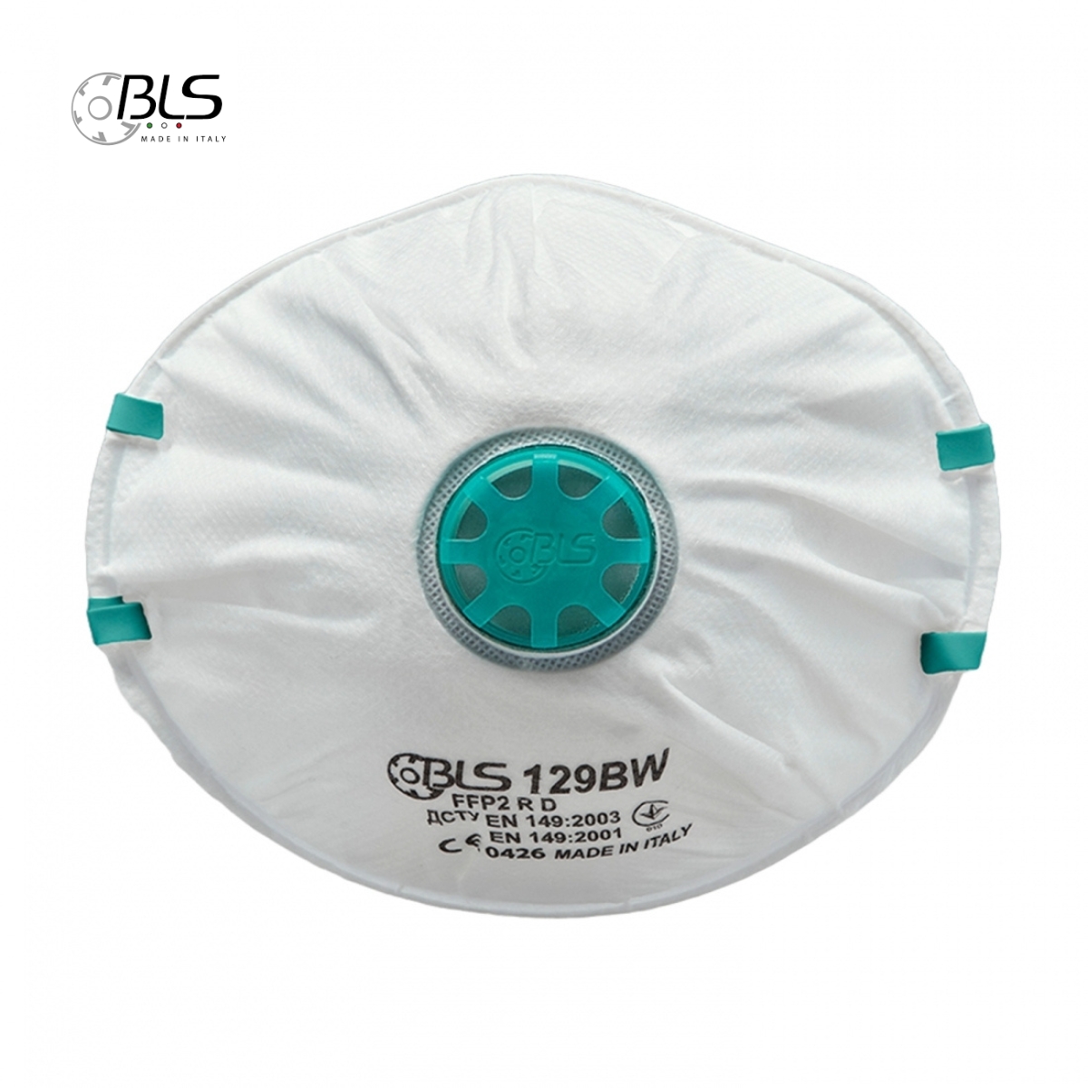 CAIXA 15 MÁSCARAS FFP2 COM VÁLVULA FRONTAL