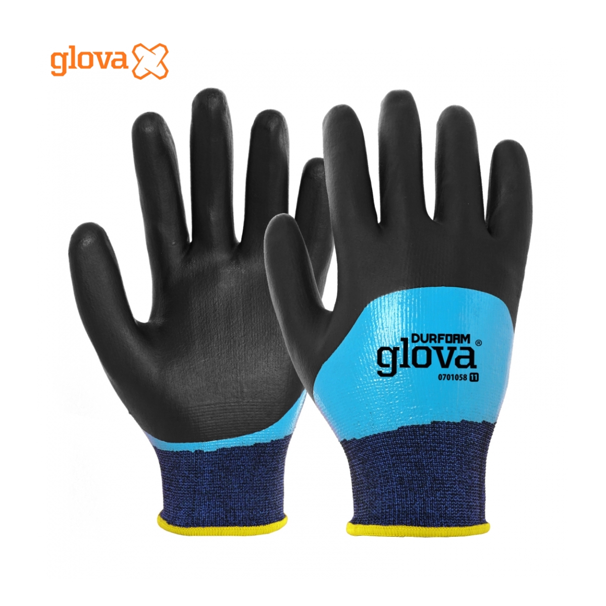 LUVA NYLON/SPANDEX DUPLO REVESTIMENTO NITRILO FOAM