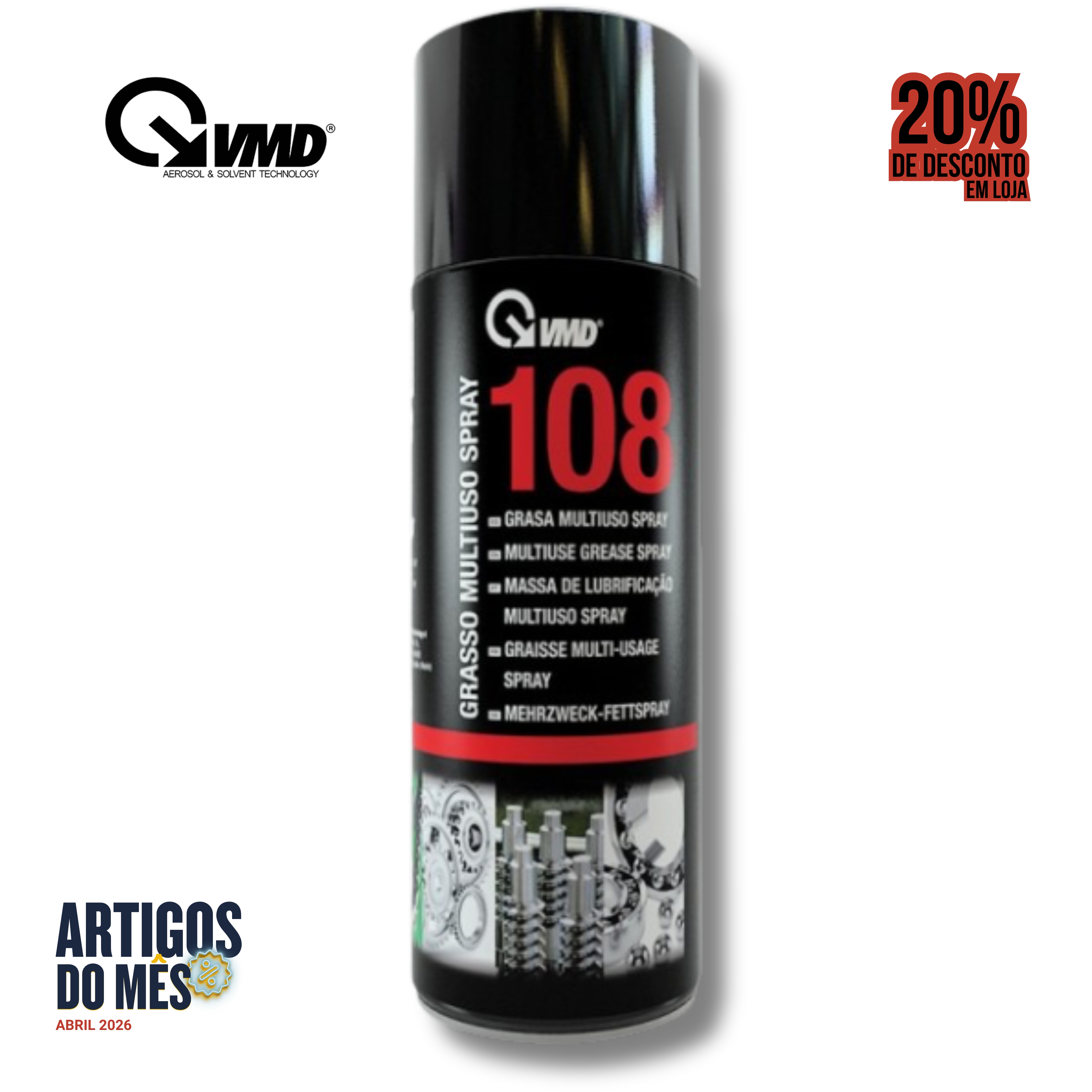 MASSA DE LUBRIFICAÇÃO MULTIUSOS SPRAY