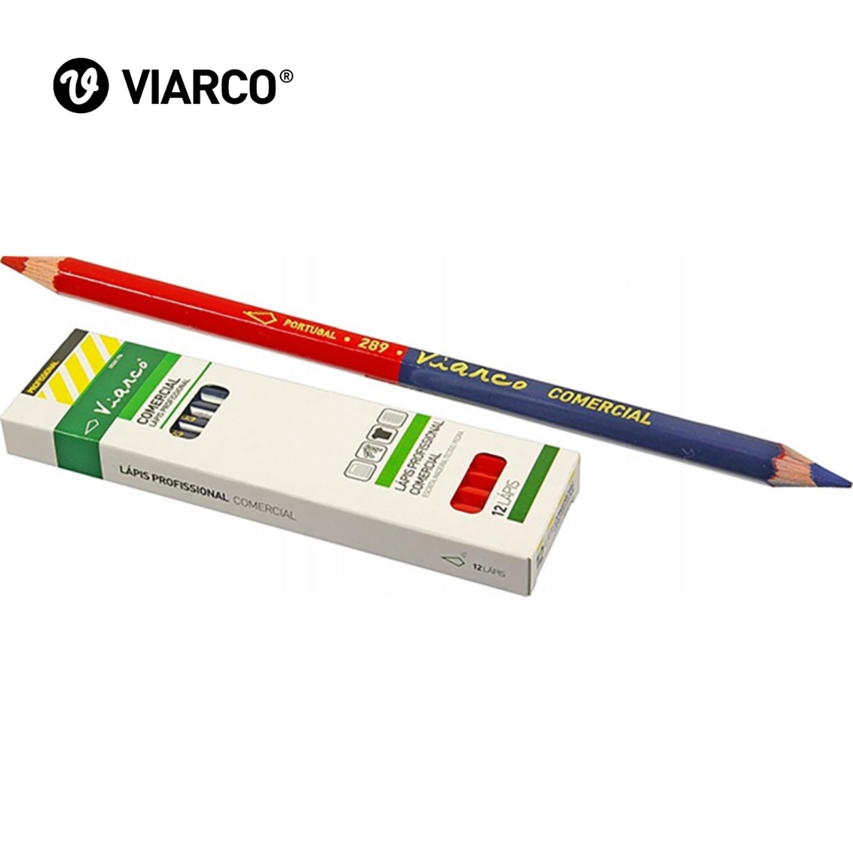 CAIXA LÁPIS BICOLOR COMERCIAL