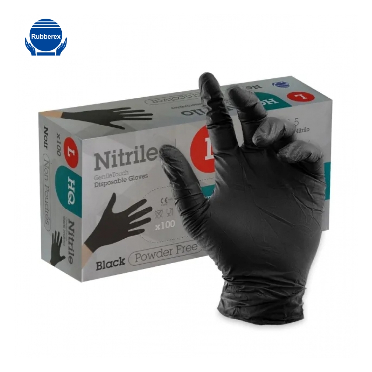 CAIXA 100 LUVAS NITRILO SEM PÓ