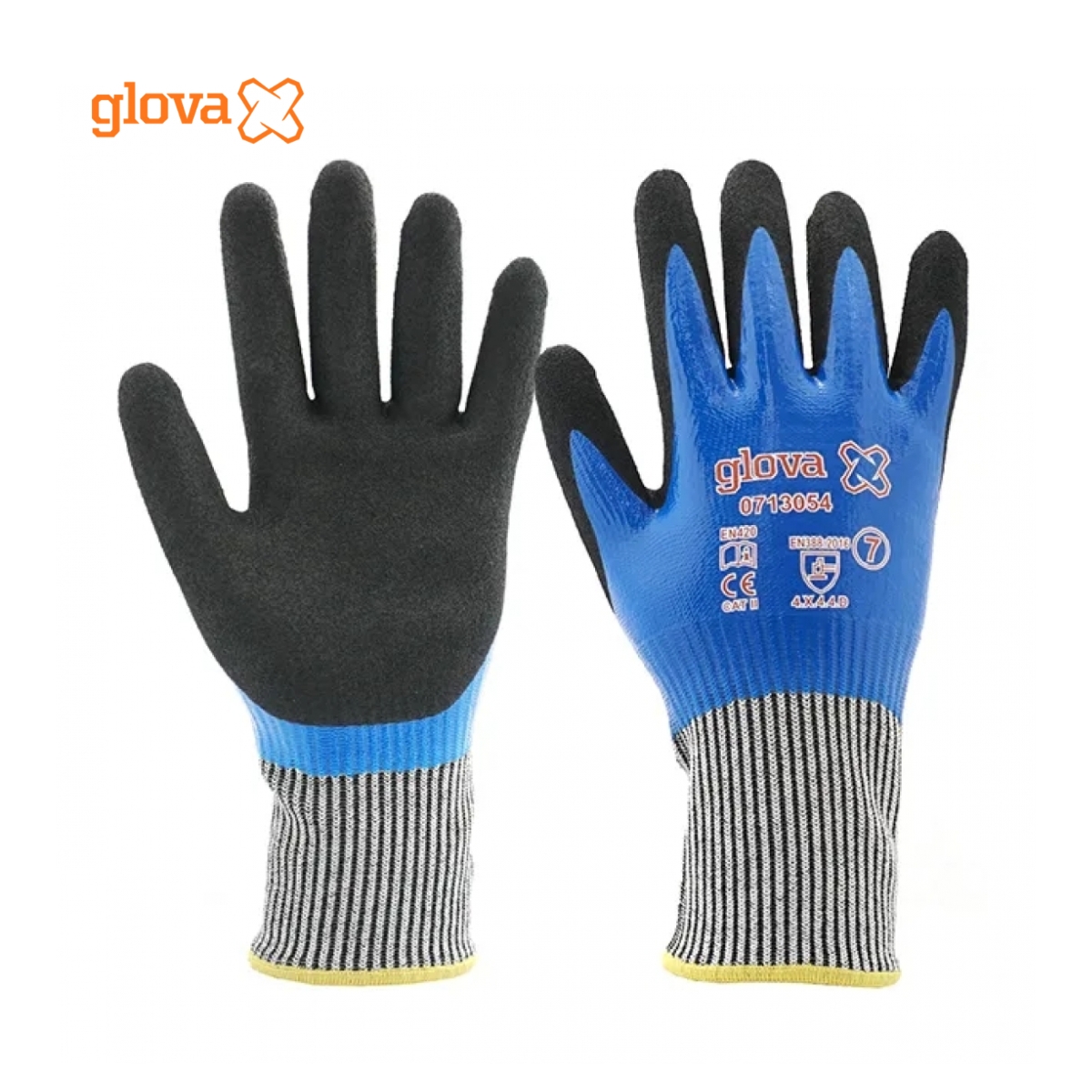 LUVA ANTI-CORTE DUPLO REVESTIMENTO NITRILO