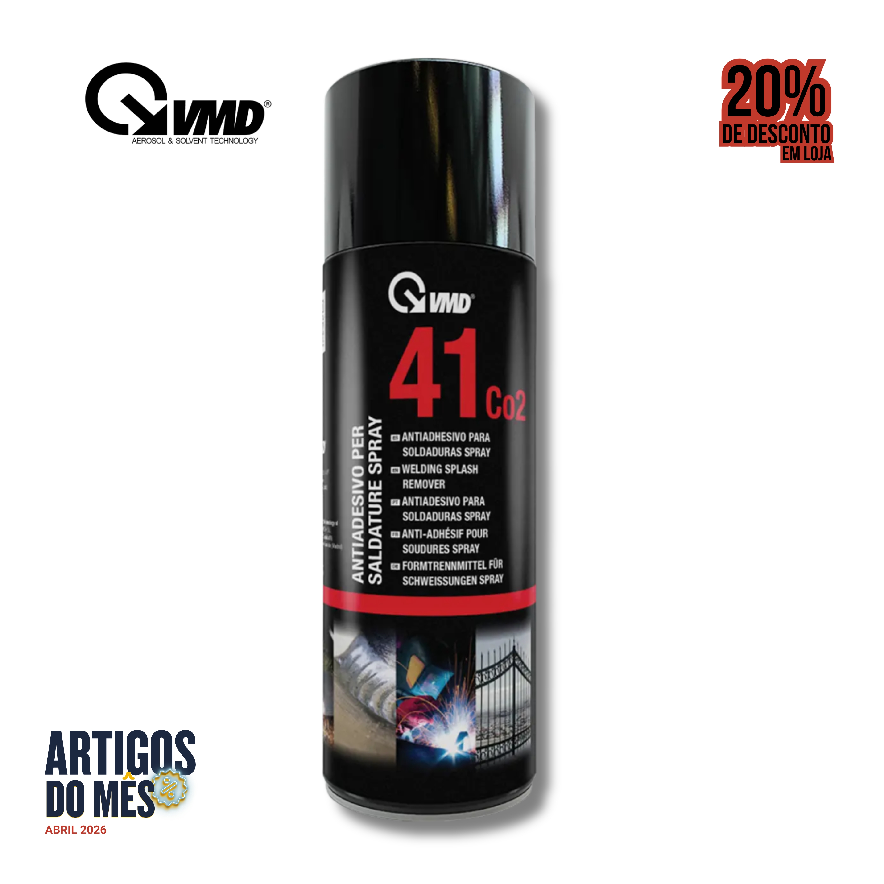 ANTI-ADERENTE PARA SOLDADURAS CO2 SPRAY