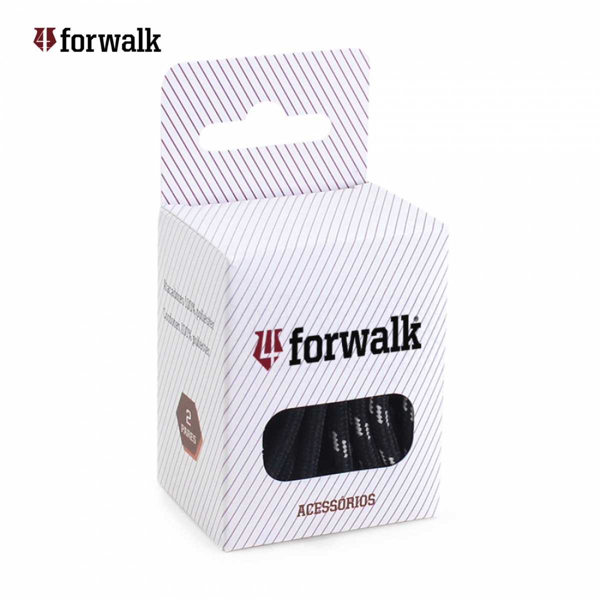 ATACADORES 100% POLIÉSTER 100CM - 2 PARES