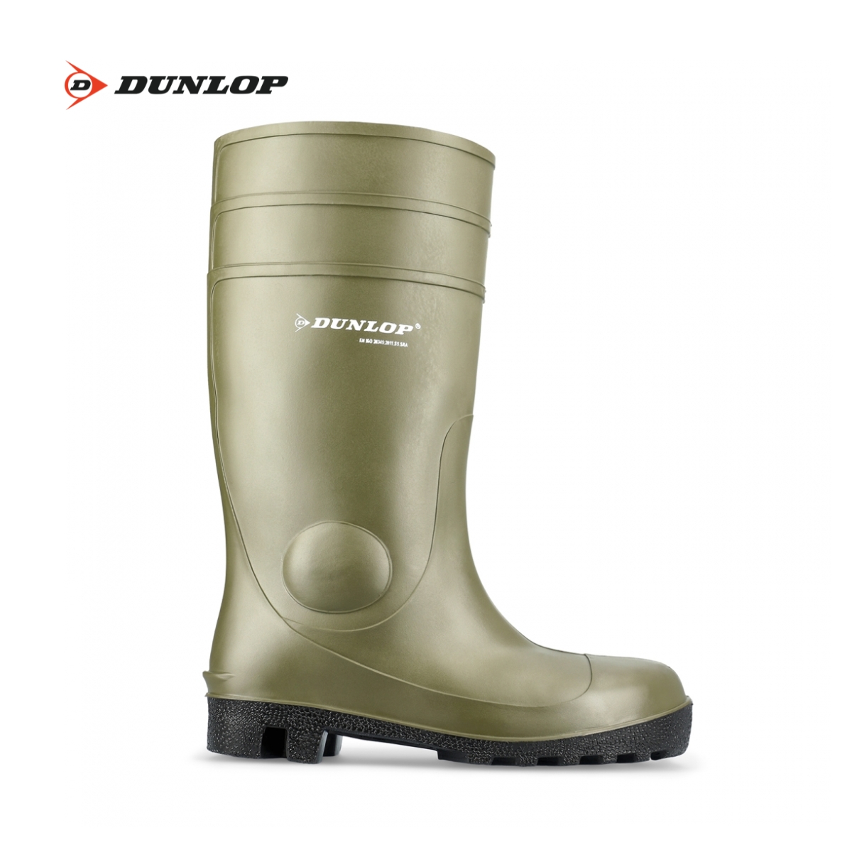 GALOCHA PVC VERDE AÇO