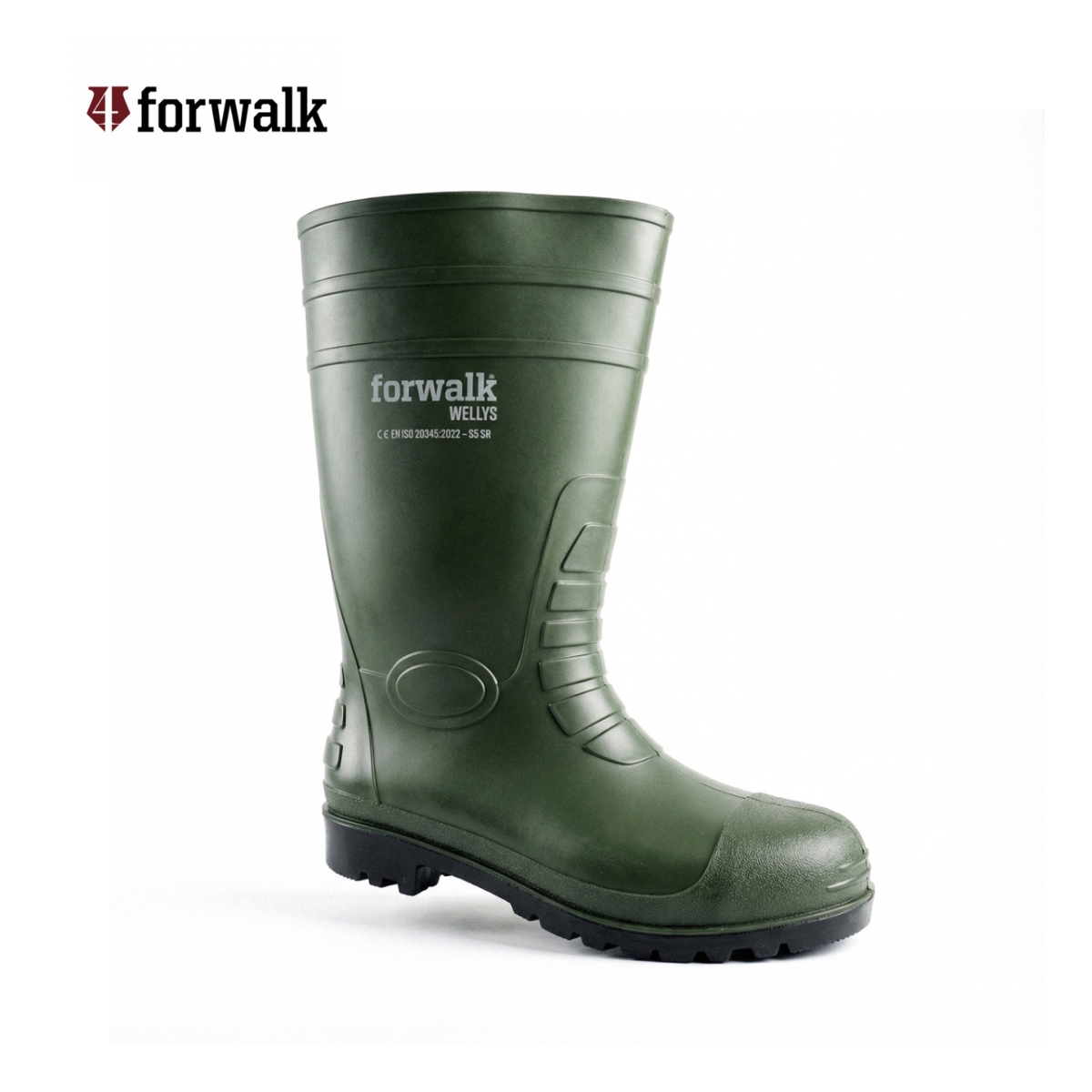 GALOCHA PVC/NITRILO VERDE AÇO