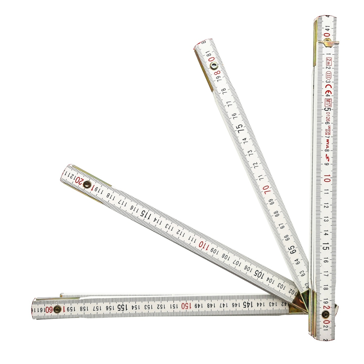 METRO MADEIRA BRANCO 2M