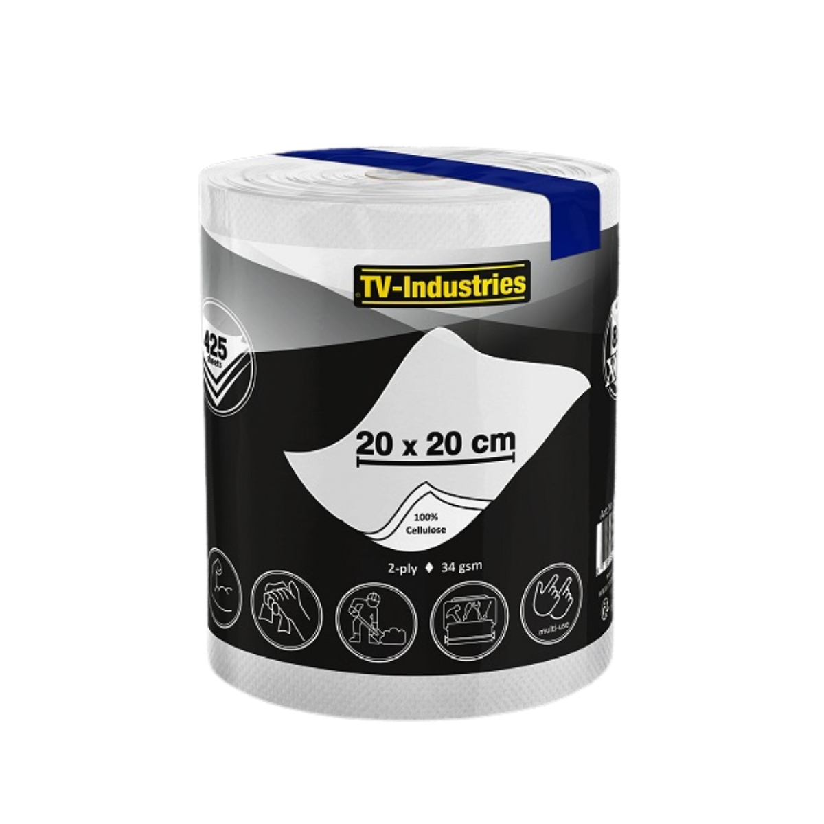 ROLO DE TOALHAS DE PAPEL MULTIUSOS XXL