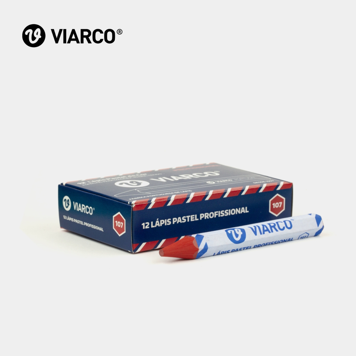 CAIXA LÁPIS PASTEL COLORIDO