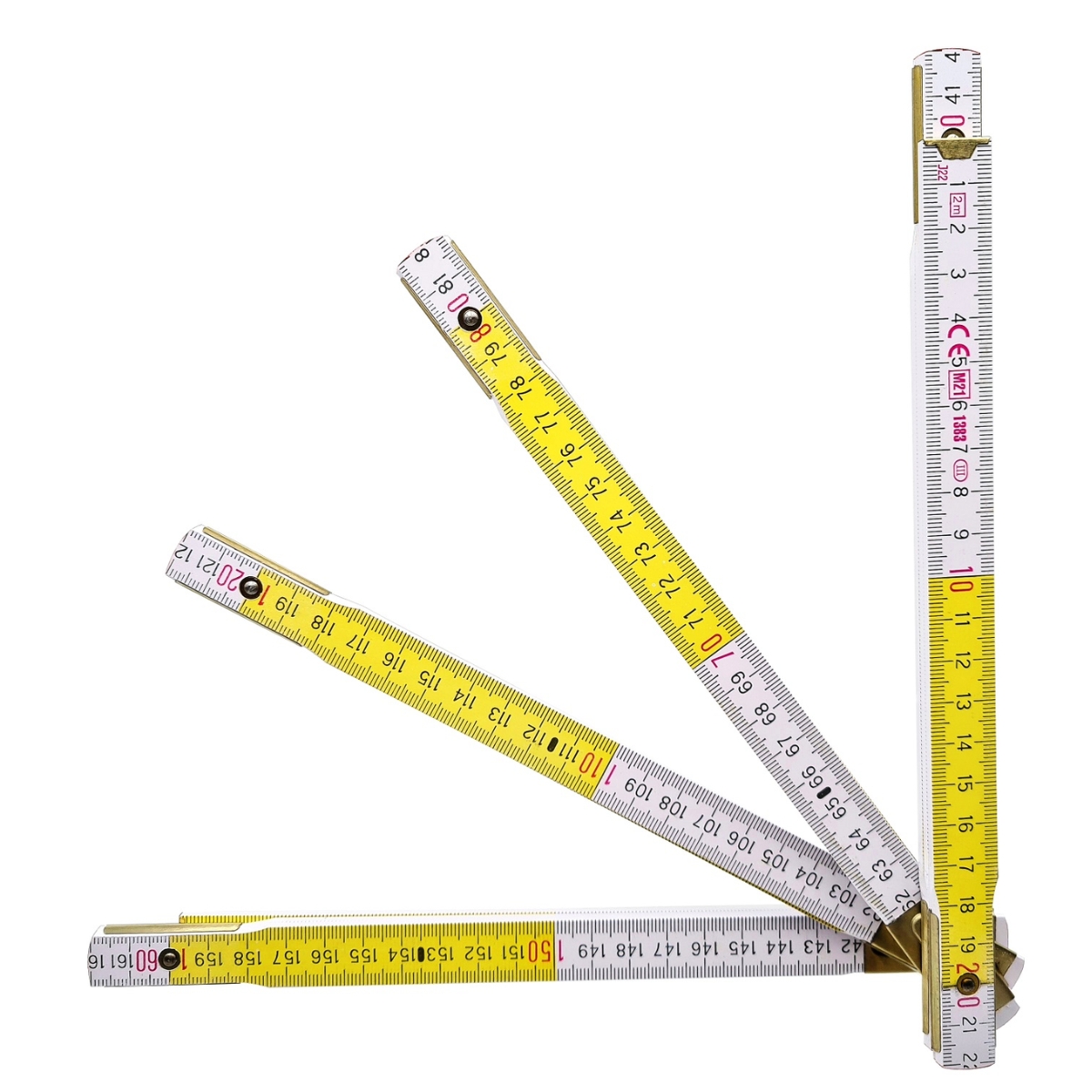 METRO ABS BRANCO E AMARELO 2M